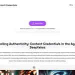 content credentials based on c2pa.webp